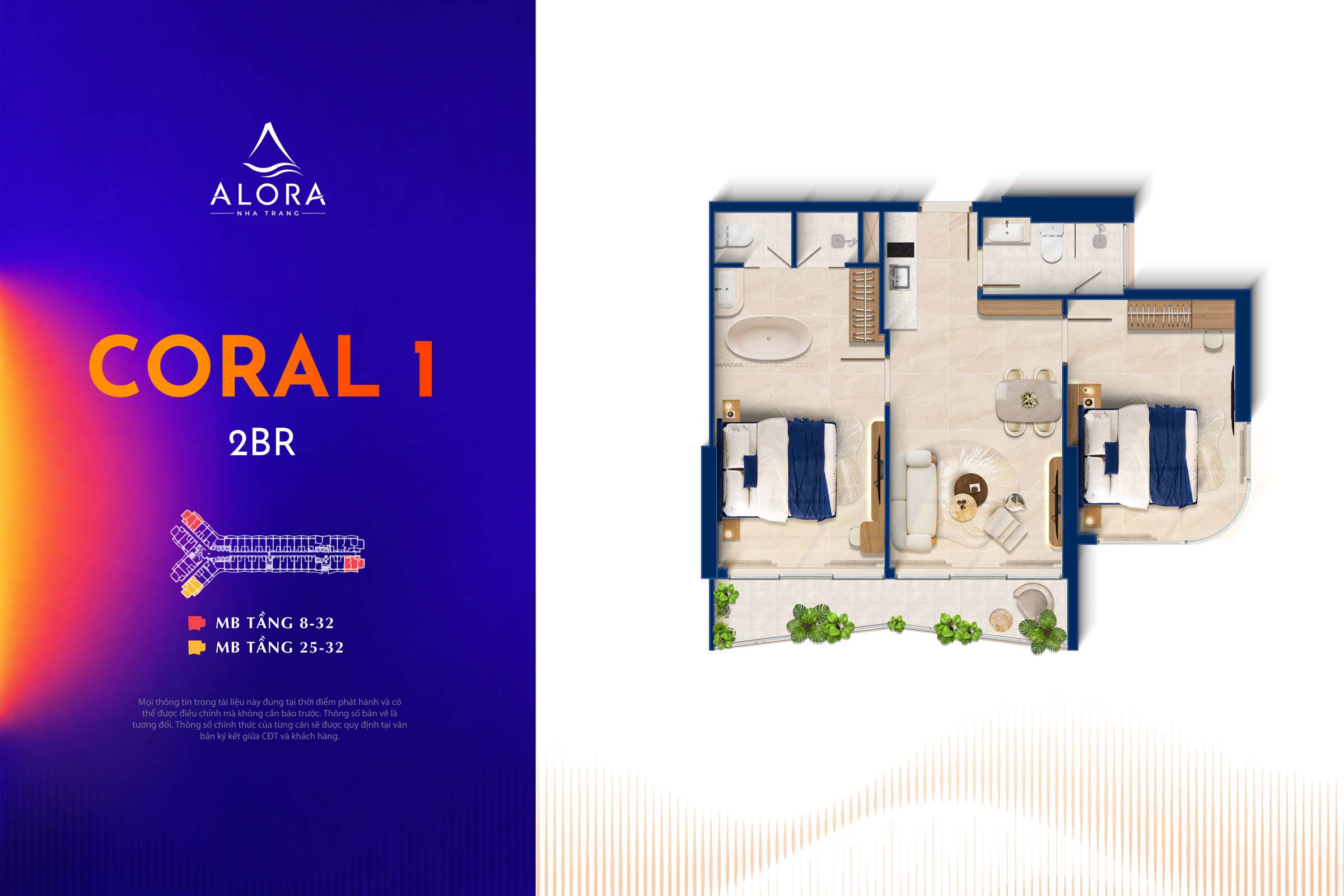 Layout CORAL 1 · 2PN