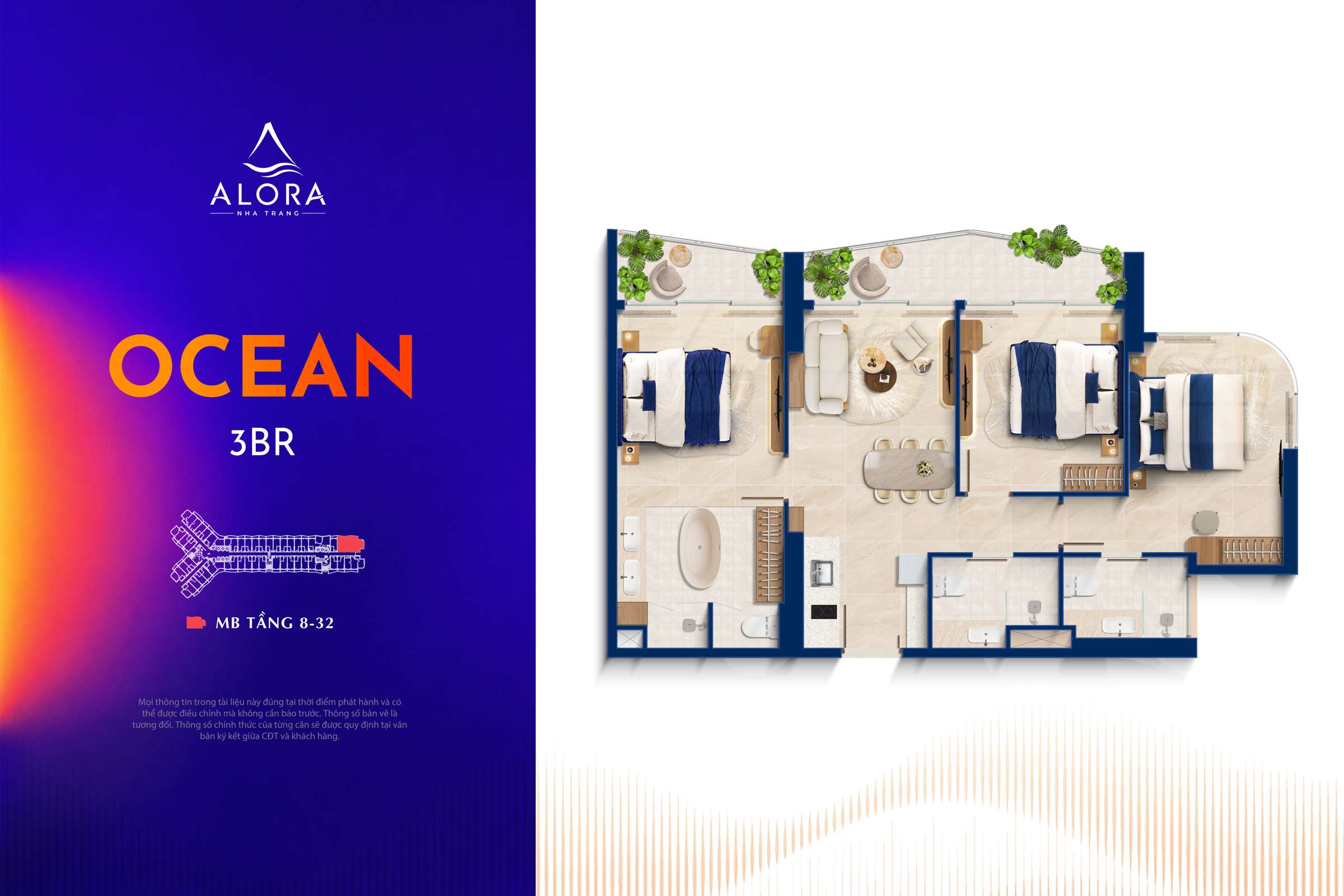 Layout OCEAN · 3PN