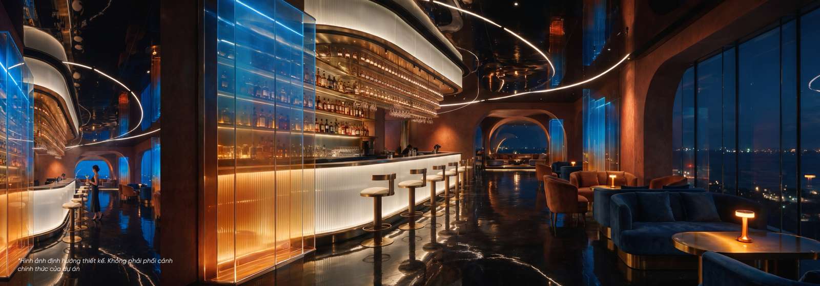 Sky bar trong nhà